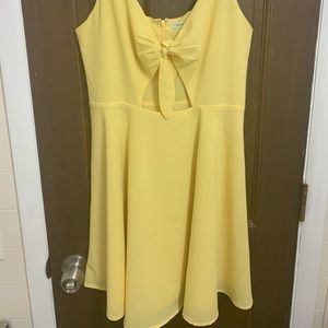 Kimchi Blue-Urban Outfitters Yellow dress
